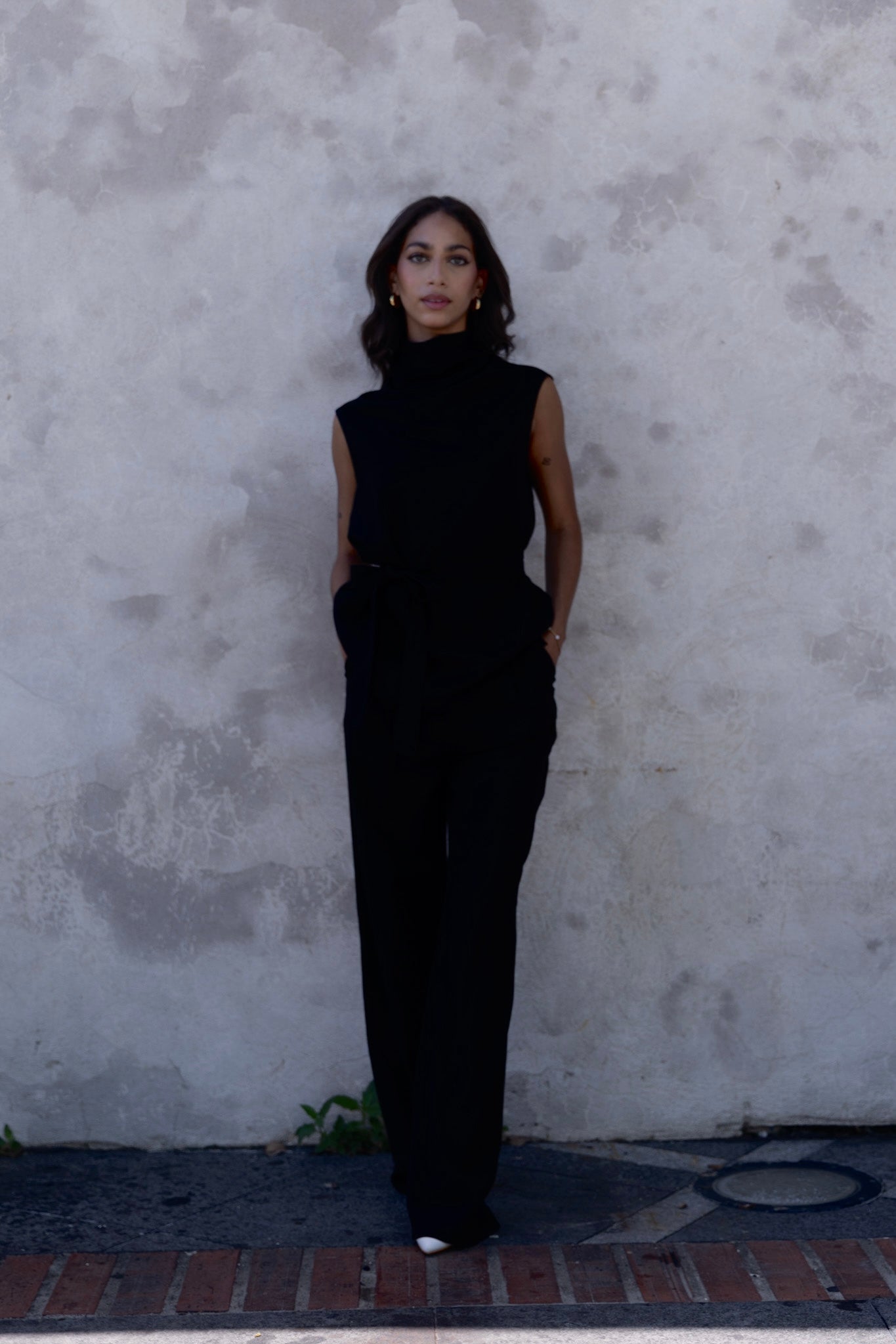 Ebony Formal Top